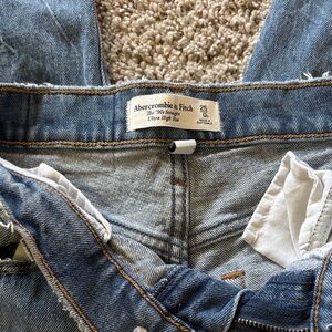 Abercrombie & Fitch High Rise Blue Denim